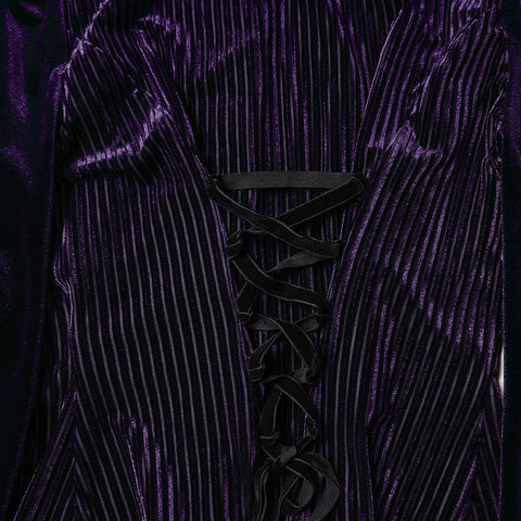 Täglich zartes Samt-Gothic-Hemd