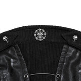 Punk-Tube-Top mit Kordelzug