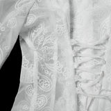 Goth-besticktes Chiffonhemd