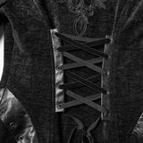 geheimnisvoller Kapuzenmantel im Gothic-Stil