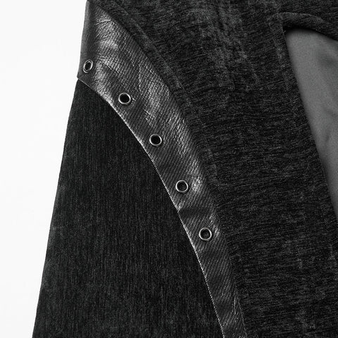 geheimnisvoller Kapuzenmantel im Gothic-Stil