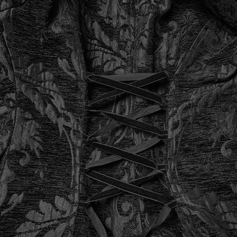 Wunderschöner Gothic-Plüschmantel