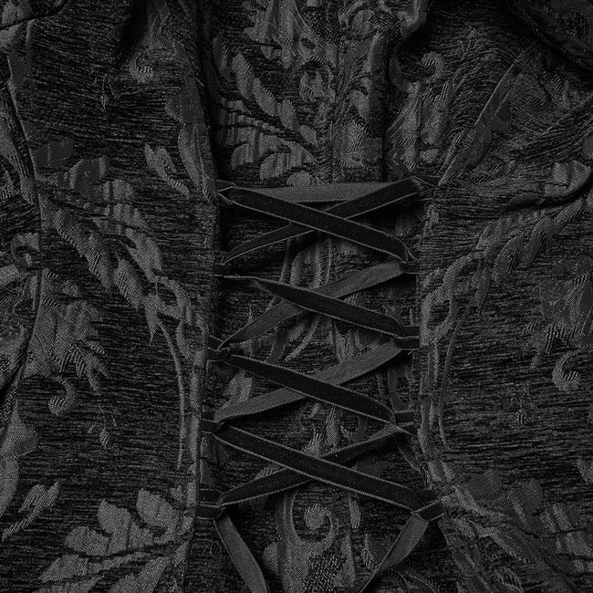 Wunderschöner Gothic-Plüschmantel