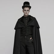Retro Gothic Umhang-Jacke