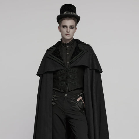 Retro Gothic Umhang-Jacke