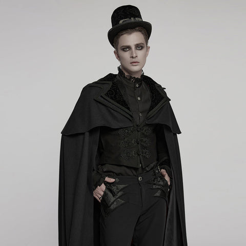 Retro Gothic Umhang-Jacke