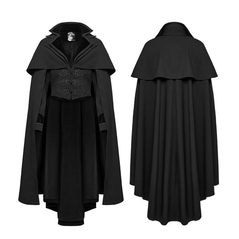 Retro Gothic Umhang-Jacke