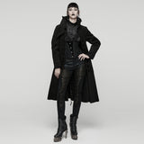 Nachtfledermaus-Gothic-Wollmantel