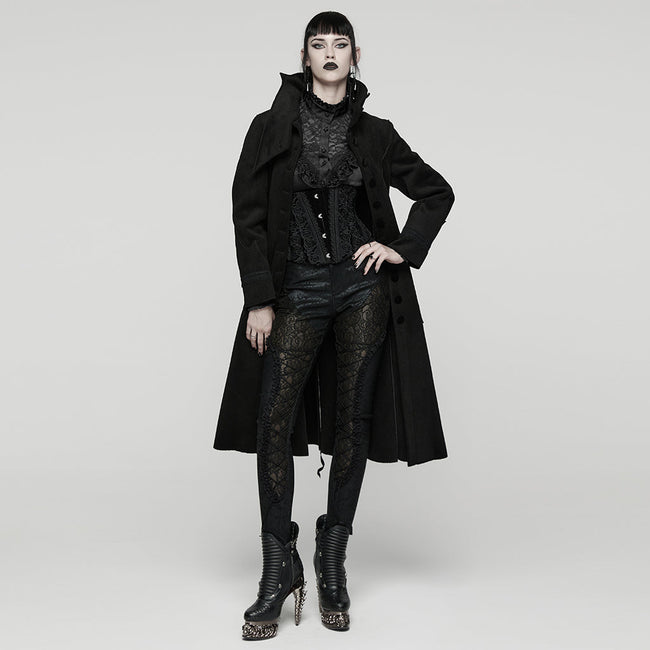 Nachtfledermaus-Gothic-Wollmantel