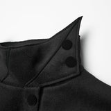 Nachtfledermaus-Gothic-Wollmantel