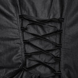 Gothic-Hemd mit Puffärmeln