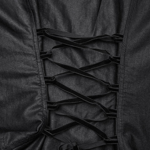 Gothic-Hemd mit Puffärmeln