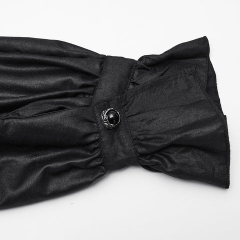 Gothic-Hemd mit Puffärmeln