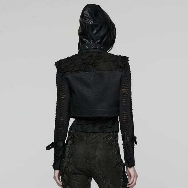 Coole, zerfetzte Punk-Kurzweste