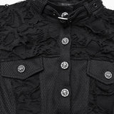 Coole, zerfetzte Punk-Kurzweste