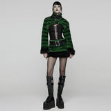 Punkiger, ultraweicher Pelzmantel