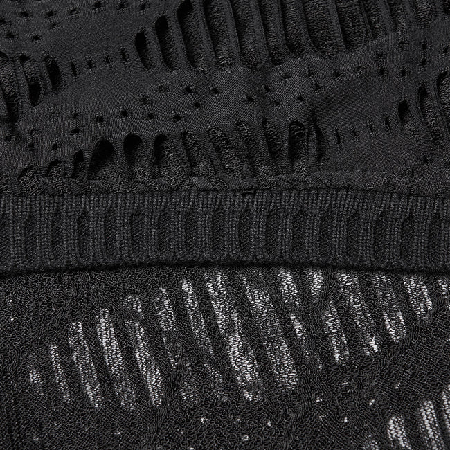 Dekadenter Cardigan im Punk-Stil