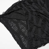 Dekadenter Cardigan im Punk-Stil