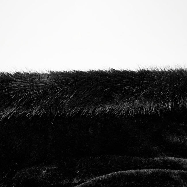 Gotischer, mittellanger Kapuzenmantel