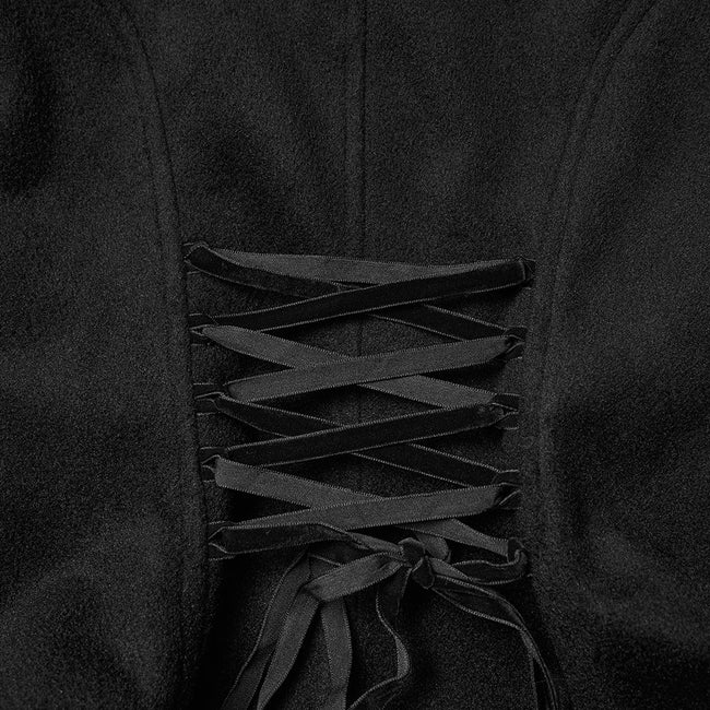 Gotischer bestickter Wollmantel