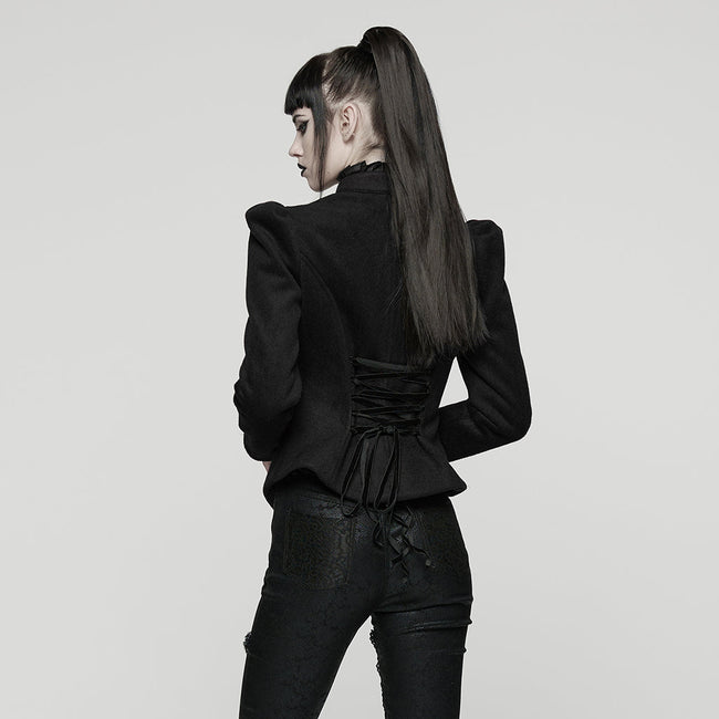 Gotischer bestickter Wollmantel