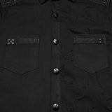 Cyberpunk-Splicing-Shirt für Herren