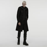 Cyberpunk-Herrenjacke mit Kapuze