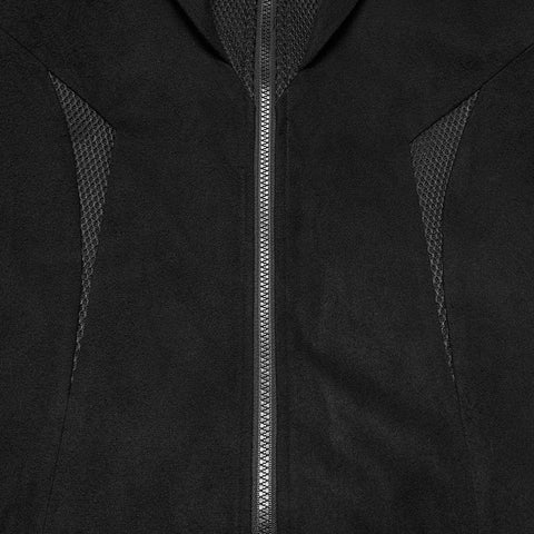 Cyberpunk-Herrenjacke mit Kapuze
