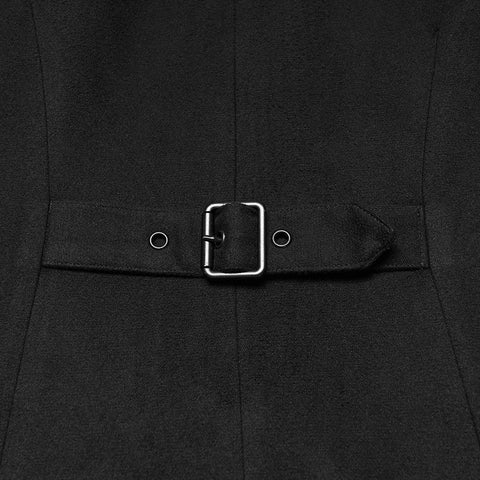 Cyberpunk-Herrenjacke mit Kapuze
