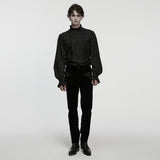 Gothic-Hemd mit exquisitem Muster