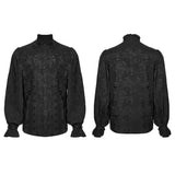 Gothic-Hemd mit exquisitem Muster