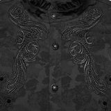 Gothic-Hemd mit exquisitem Muster