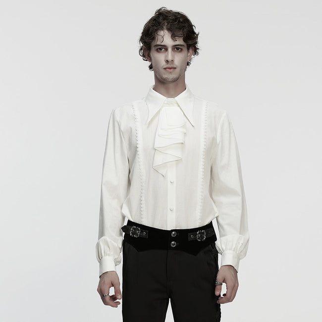 Gothic-Rosen-Jacquard-Hemd