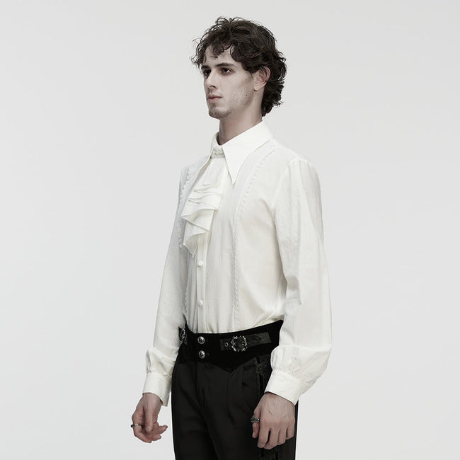 Gothic-Rosen-Jacquard-Hemd
