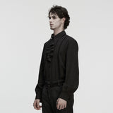Gothic-Rosen-Jacquard-Hemd