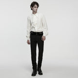 Gothic-Rosen-Jacquard-Hemd