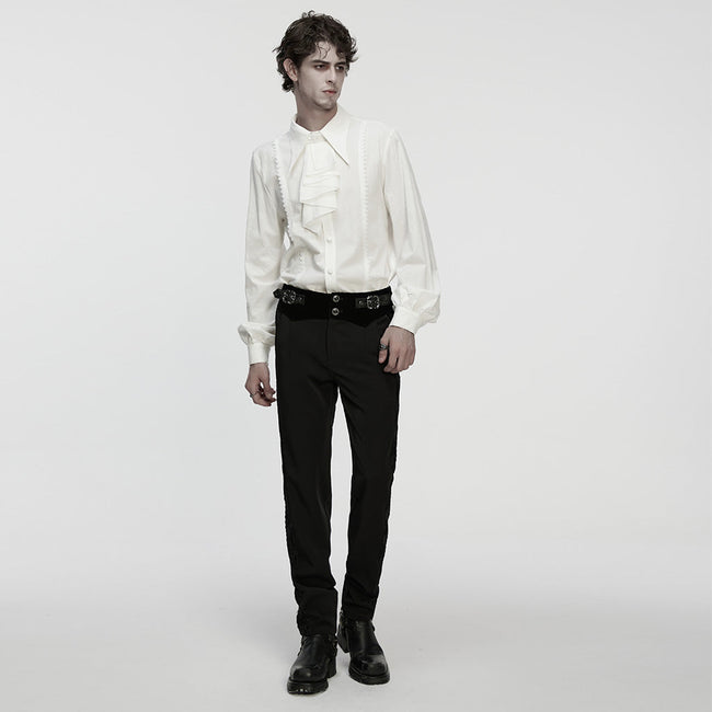 Gothic-Rosen-Jacquard-Hemd