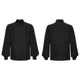Gothic-Rosen-Jacquard-Hemd