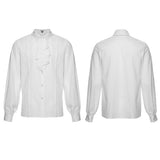 Gothic-Rosen-Jacquard-Hemd