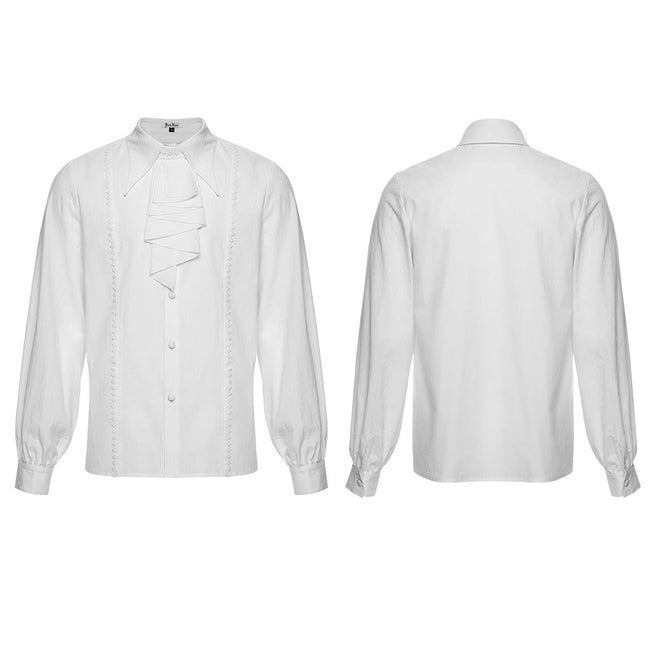 Gothic-Rosen-Jacquard-Hemd