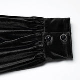 Tägliches Gothic-Glanz-Samthemd