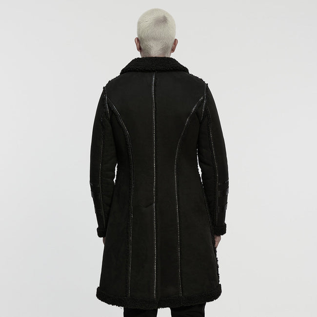 Grobe Punk-Plüschjacke