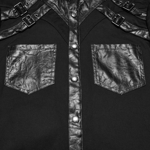 Punk-Hardcore-Shirt mit Aufdruck