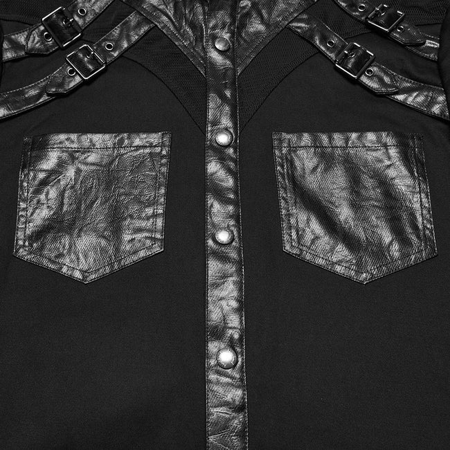 Punk-Hardcore-Shirt mit Aufdruck