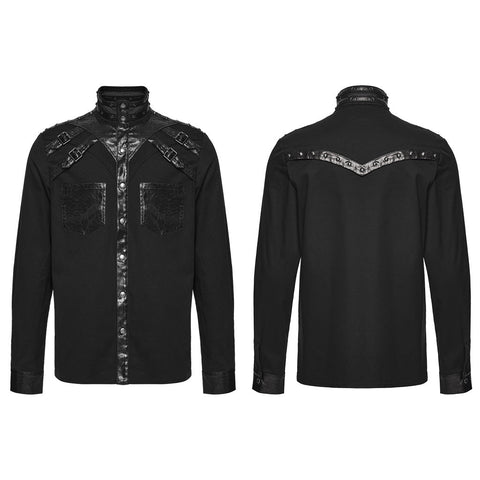 Punk-Hardcore-Shirt mit Aufdruck