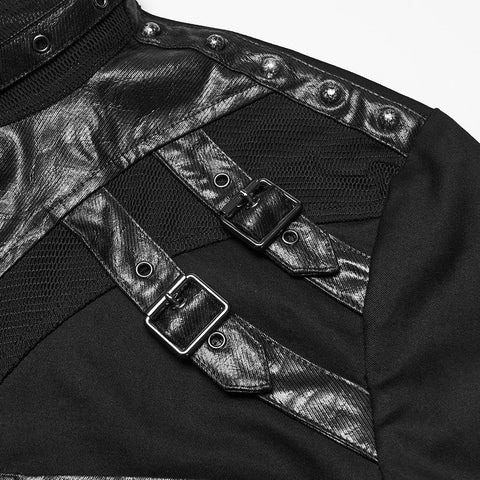 Punk-Hardcore-Shirt mit Aufdruck