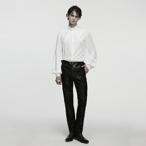 Retro-Gothic-Romantikhemd für Herren