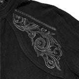 Retro-Gothic-Romantikhemd für Herren