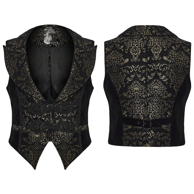 Gothic-Mittelalter-Vintage-Herrenweste