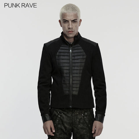 Sargjacke im Punk-Militärstil